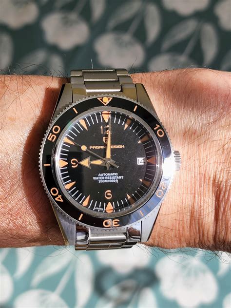 omega seamaster homage watch.